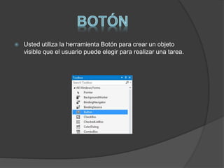 Herramientas de visual basic(vb) | PPTX