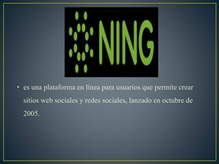 • es una plataforma en línea para usuarios que permite crear
sitios web sociales y redes sociales, lanzado en octubre de
2005.
 