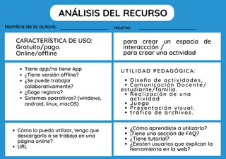 conocer herramientas digitales para trbajar en el aula | PDF