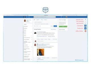 App launcher
Herramientas
Edmodo store
Calendario
Traducción
Office Online
@dchicapardo
 