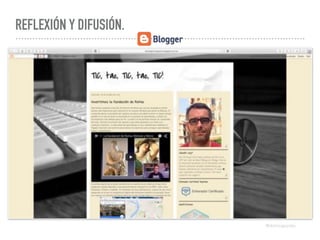 REFLEXIÓN Y DIFUSIÓN.
@dchicapardo
 