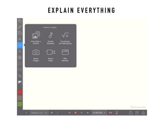 E X P L A I N E V E RY T H I N G
@dchicapardo
 