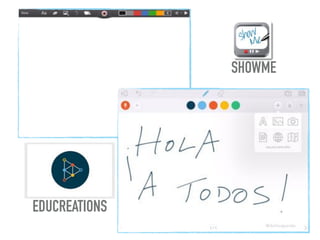 SHOWME
EDUCREATIONS
@dchicapardo
 