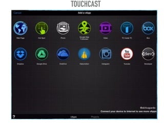 @dchicapardo
TOUCHCAST
 