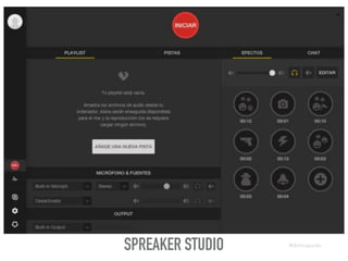 SPREAKER STUDIO @dchicapardo
 