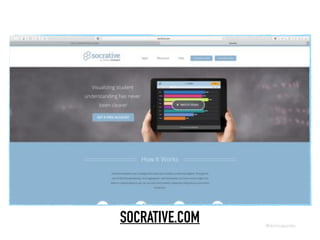 SOCRATIVE.COM @dchicapardo
 