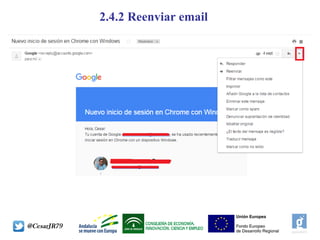 2.4.2 Reenviar email
 