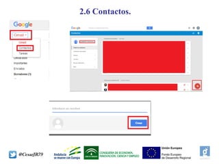 2.6 Contactos.
 