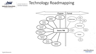 Technology Roadmapping
 