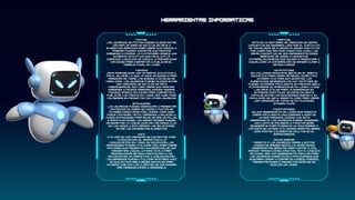 pixton:
Los usuarios de Pixton pueden elegir entre
una amplia gama de estilos de arte y
elementos gráficos para crear sus cómics, y
también pueden importar sus propias
imágenes y fondos. La plataforma ofrece una
interfaz intuitiva que facilita la
creación y edición de cómics, y proporciona
opciones para compartir y publicar el
trabajo final en línea
toondoo:
esta proporciona una interfaz intuitiva y
fácil de usar, lo que la hace accesible para
personas de todas las edades y niveles de
habilidad. Los usuarios pueden elegir entre
una variedad de estilos de arte
prediseñados, así como crear sus propias
imágenes y fondos personalizados. Además,
ToonDoo ofrece opciones para compartir y
publicar los cómics en línea, así como para
colaborar en proyectos con otros usuarios
spicynodes.
los usuarios pueden organizar y presentar
contenido en forma de nodos o puntos de
interés conectados por líneas. Cada nodo
puede contener texto, imágenes y enlaces, y
puede expandirse para revelar más detalles
o ramificaciones. Los espectadores pueden
navegar por la visualización haciendo clic
en los nodos y explorando las relaciones
entre los diferentes elementos
voki:
utiliza en una variedad de contextos, como
la educación, el marketing y la
comunicación en línea. En educación, los
profesores pueden utilizar Voki para crear
avatares que presenten información de una
manera más visual y atractiva, o para
proporcionar retroalimentación a los
estudiantes. En marketing y comunicación,
las empresas pueden utilizar avatares Voki
en sus sitios web o redes sociales para
interactuar con los clientes de una manera
más personalizada y memorable
Cmaptool
este es un software de creación de mapas
conceptuales desarrollado por el Instituto
de Tecnología de Florida (Florida Institute
for Human and Machine Cognition, IHMC). Los
mapas conceptuales son representaciones
gráficas de ideas y conceptos
interrelacionados que ayudan a organizar y
visualizar la información de manera clara y
estructurada.
Hotpotatoes:
es utilizado principalmente en el ámbito
educativo para crear material didáctico
interactivo para estudiantes. Los
ejercicios generados con Hot Potatoes se
pueden integrar fácilmente en páginas web y
plataformas de aprendizaje en línea, lo que
los hace útiles para la enseñanza en
entornos digitales. Es especialmente
popular entre los educadores debido a su
facilidad de uso y versatilidad para crear
una variedad de tipos de actividades
interactivas.
findthatword:
es una herramienta en línea que permite
crear fácilmente crucigramas y sopa de
letras personalizados. Con esta
herramienta, los usuarios pueden ingresar
una lista de palabras y FindThatWord
generará automáticamente un crucigrama o
una sopa de letras utilizando esas palabras
como pistas o elementos ocultos en el
rompecabezas
movie marker
permite a los usuarios crear y editar
videos de manera sencilla, ofreciendo
herramientas básicas para cortar clips,
añadir transiciones, efectos, texto y música
de fondo. Era una herramienta popular para
los usuarios domésticos y aficionados que
buscaban crear y compartir videos caseros,
presentaciones o proyectos simples de
edición de video.
 