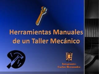 Herramientas manuales taller mecanico