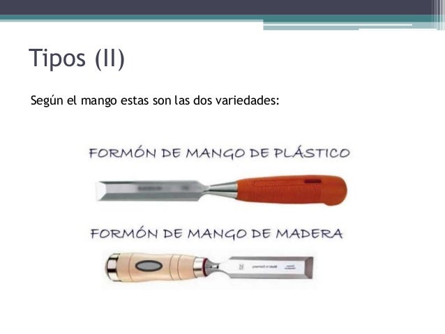 Herramientas manuales para la carpinteria y la ebanisteria