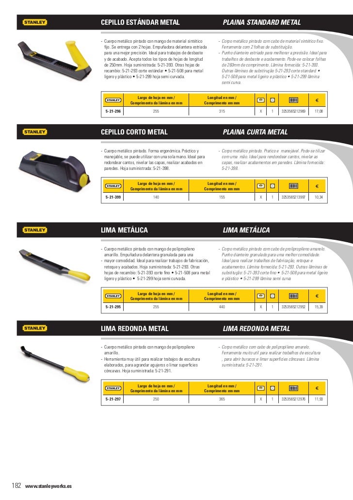 Stanley 5-21-299 Lima Surform
