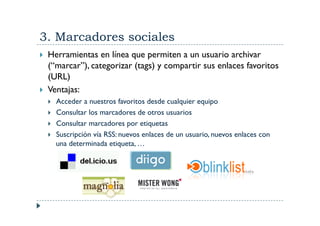 Herramientas de la Web 2.0