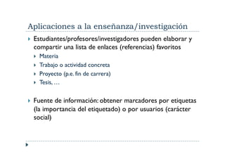 Herramientas de la Web 2.0