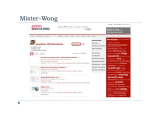 Herramientas de la Web 2.0