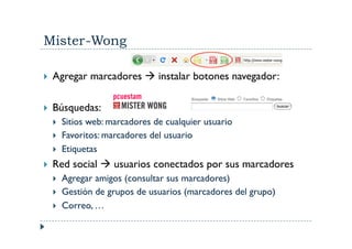 Herramientas de la Web 2.0