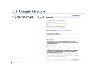 Herramientas de la Web 2.0