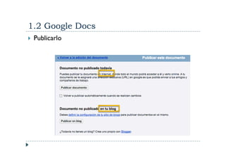 Herramientas de la Web 2.0