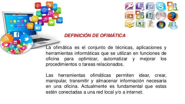 Herramientas ofimaticas