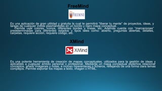 Freeming Idea Herramientas para crear o hacer organizadores graficos | PDF