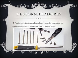Destornilladores