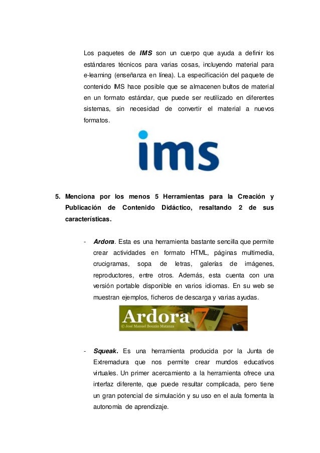 Herramientas para la Creación y Publicación de Contenidos Didácticos Herramientas para la Creación y Publicación de Contenidos Didácticos