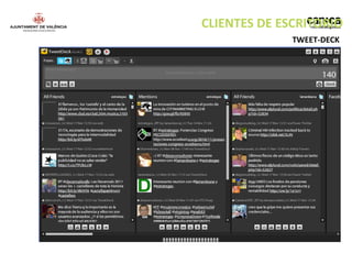 CLIENTES DE ESCRITORIO
              TWEET-DECK
 