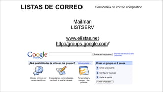 Herramientas Sociedad Red