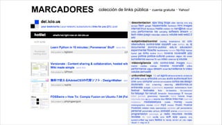 Herramientas Sociedad Red