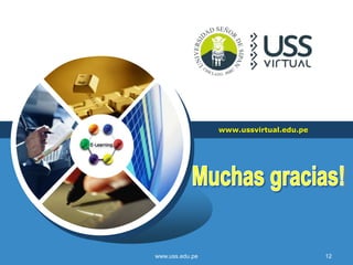 LOGO
www.ussvirtual.edu.pe
12www.uss.edu.pe
 