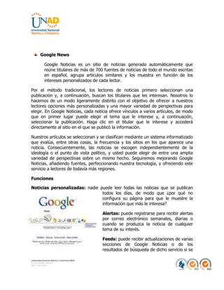 Taller Usos de Google