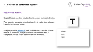 Herramientas virtuales en la educación
