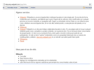 Herramientas web 2.0