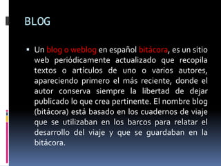Herramientas Web 2.0