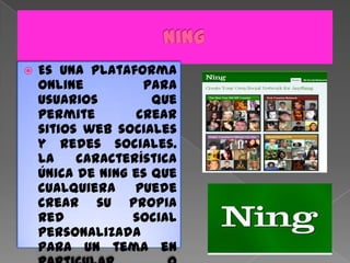 Wikispaces Es un sitio web cuyas paginas pueden ser editadas por múltiples voluntarios, es decir permite desarrollar aprendizaje colaborativo a través del navegador web, los usuarios pueden crear modificar o borrar un mismo texto que comparten. 