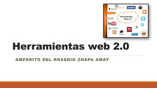 Herramientas web 2.0
AMPARITO DEL ROSARIO ZHAPA AMAY
 