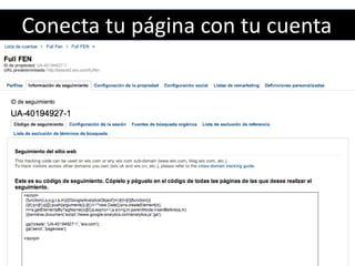 Conecta tu página con tu cuenta
 