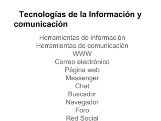 Definiciones
Tecnologías de la información y
comunicación
C.B.T.i.s. No. 203
Equipo No. 5
Grupo: 1 F Matutino
 