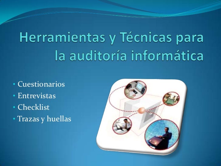 Resultado de imagen para herramientas de la auditoria informatica