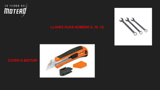 herramienta y utensilios que todo motero debería cargar en su moto.pdf
