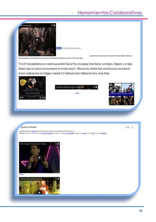 - Herramientas Colaborativas 
10 
 