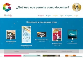 ¿Qué uso nos permite como docentes?
 