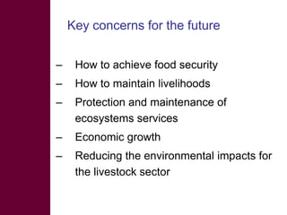 Livestock and greenhouse gas emissions: Mitigation options and trade-offs