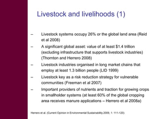 Livestock and greenhouse gas emissions: Mitigation options and trade-offs