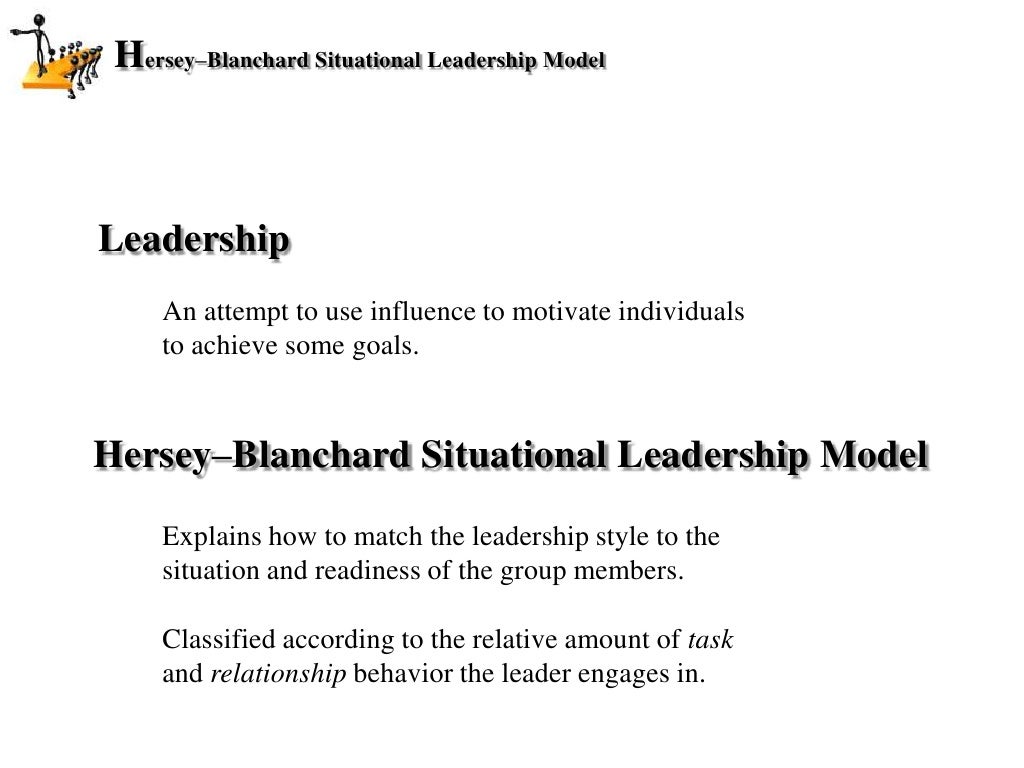 Hersey blanchard leadership theory