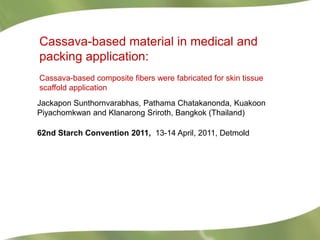 Cassava at CIAT