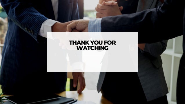 THANKYOUFOR
WATCHING
 