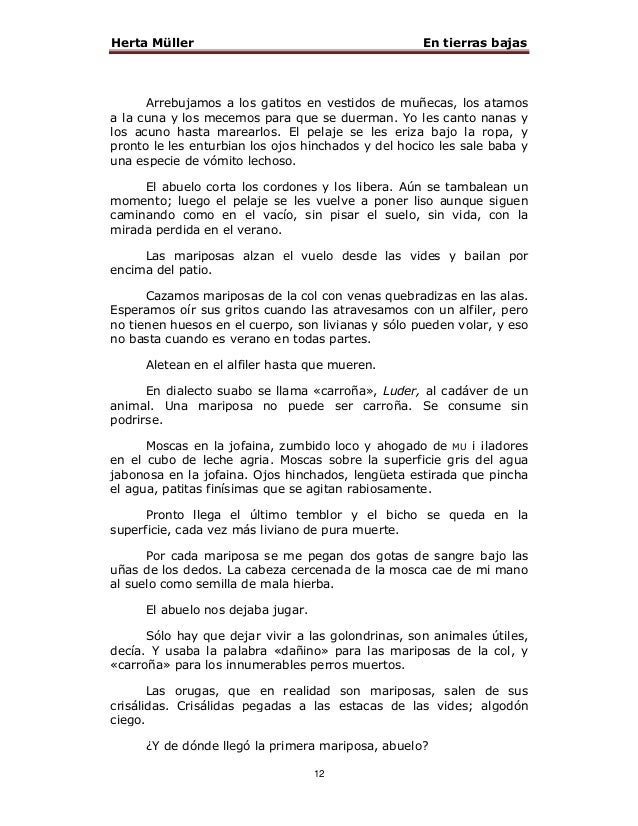 preguntas tontas que nadie sabe herta muller en tierras bajas preguntas tontas que nadie sabe herta muller en tierras bajas