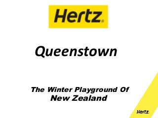 Queenstown
The Winter Playground Of

New Zealand

 